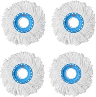 VAULT BHARAT MicroFiber Bucket Spin MOP Refill Only|pocha | VB_Pack of 4 Refill