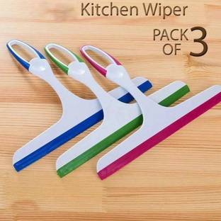 Ragini KITCHEN WIPER BEST QUALITY PLASTIC WITH (SET OF 3) PERMIUM PRODUCT HEAVY PLASTIC Kitchen Wiper
