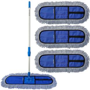 Inuvik Wet and Dry 18 Inch Mop Floor Cleaning Mop For|Home|Office|Hotes (3extra refill) Wet & Dry Mop