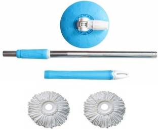 Keen Spin Mop Extendable Handle/Stick Rod with Microfiber Refill Mop Rod