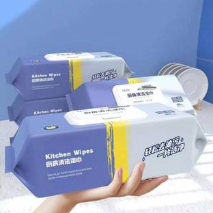 omkar KITCHEN CLEANING WIPES STRONG DECONTAMINATION KITCHEN WIPES Wipes