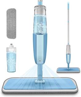 Krinus Spray Mop for Floor Cleaning, Floor Mop with a Refillable Spray Bottle Wet & Dry Mop