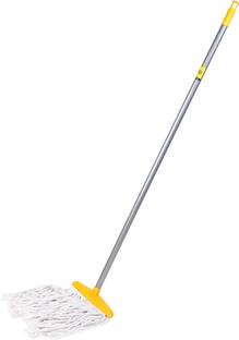 HIC Clean All Clip N Fit Cotton MOP Ideal for All Kind of Floor Perfect for Cleaning Wet & Dry Mop