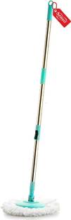 Max Senso Premium Steel Mop Stick , 360 degree movement mop bucket , mop floor cleaner Mop Set