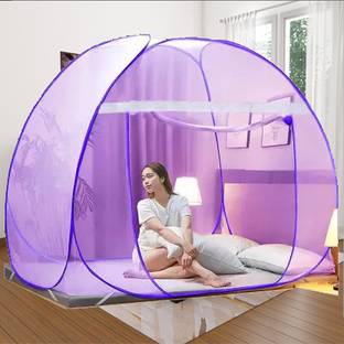 KHANJAN FASHION FAB Polyester Adults Washable cotton double hanging net repair patc Mosquito Net