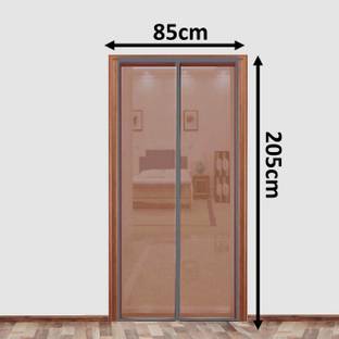 SafeMyles Auto-Closing Magnetic Door Polyester Washable Adults Mosquito Net