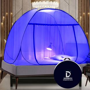 didhiti Polyester Adults Washable double bed machardani best quality machhardani new model machardani 5x6 foldabl Mosquito Net