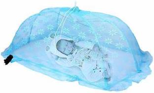 ZIMBLE Fibre Kids Washable Kids Umbrella Style Foldable Baby Mosquito Net for 0 to 2 Years Mosquito Net