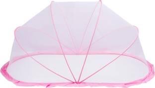 TONY STARK Polyester Infants Washable Baby mosquito net Pink Mosquito Net