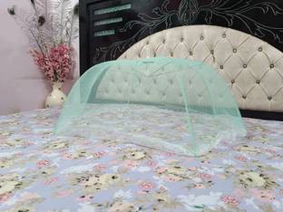 CHIKU CHERRY HDPE - High Density Poly Ethylene Infants Washable Umbrella Folding Baby Mosquito Net (Multicolor) Mosquito Net