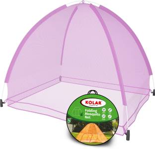 Kolar Baby Mosquito Net|Anti-Bug Crib Net Foldable Bottomless Baby Crib Machardani Polyester Washable Infants Mosquito Net