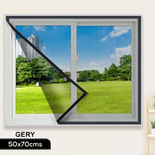 Aryan Utsav Fibre Adults Washable Pre-Stitched Fiberglass Window Mosquito Net for All Types of Windows,120 GSM Mosquito Net