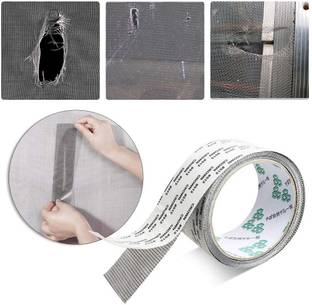 HM EVOTEK Anti-Mosquito 3 Layer Tape Strong Adhesive Window Screen Repair Kit Tape (Manual)