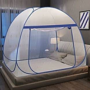 Privine Polyester Adults Washable SmartBuy Double Bed Portable also Suitable FOR KING/QUEEN size Mosquito Net
