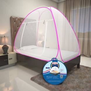 Kolar Polyester Adults Washable Single Bed Mosquito Net