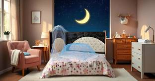 CHIKU CHERRY HDPE - High Density Poly Ethylene Infants Washable Baby Mosquitonet Mosquito Net