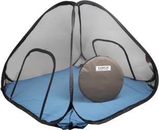 KUNKUN AMAZING HIGH QUALITY OF COTTON 190×210×120 WITH MAHARANI NET FOLDABLE DOUBLE BED Cotton Washable Adults Mosquito Net