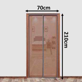 SafeMyles Polyester Adults Washable Auto-Closing Magnetic Door Mosquito Net