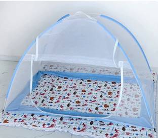 Stay Healthy Polyester Kids Washable Foldable Baby Mosquito Net, 0 to 24 Months Babies, Size 4 Ft x 2.5 Ft, White Mosquito Net