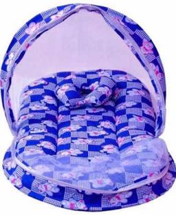 GANGAWANI Nylon Infants Washable printed baby mosquito net Mosquito Net