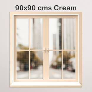 Classic Mosquito Net 90 cm (3 ft) Window Polyester Transparent Curtain Single Curtain