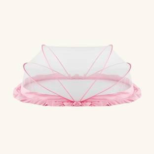 TurtleGrip Nylon Infants Washable Portable Baby Mosquito Net |Anti-Bug Crib Net Foldable Bottomless Baby Crib Net Mosquito Net