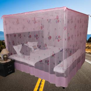 ANSARI ENTERPRISES Nylon Adults Washable tent king size MN 54 Mosquito Net