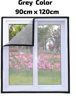 WNE Jaliwale Fibre Adults Washable 120 GSM glass Pre-Stitched Window (Size - 90cm x 120cm) Mosquito Net