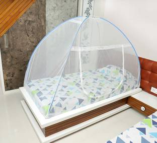 Flipkart SmartBuy Polyester Adults Washable Single Bed Mosquito Net Without Base Cloth. Foldable Mosquito Net for Single Bed Mosquito Net