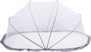 TONY STARK Polyester Infants Washable Baby mosquito net Grey Mosquito Net