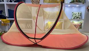 CASA FURNISHING MN-NZ-SINGLE-OR Polyester Washable Adults Mosquito Net