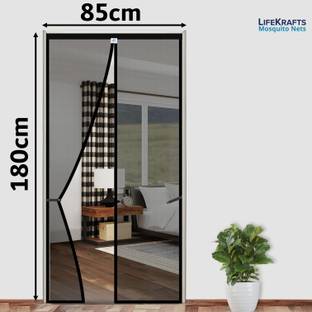 Lifekrafts Auto-Closing Magnetic Door Polyester Washable Adults Mosquito Net