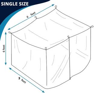 H&H Nylon Infants Washable H & H Mosquito net Mosquito Net
