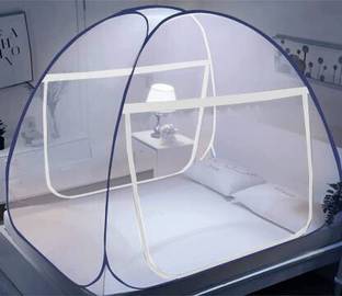 NR Enterprises Polyester Adults Washable A-40 Double Bed, King Size Bed Free Saviour Mosquito Net