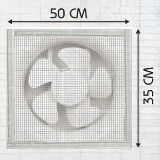 Cyra Pre Stiched Mosquito Net for Kitchen, bathroom windows and Exhuast Fan Polyester Washable Adults Mosquito Net