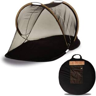 घुराबा Single Bed Mosquito Net (7.5ft) (Premium Quality) पॉलिएस्टर के लिए बनाया गया मॉस्कीटो नेट