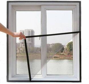 Iblay Polyester Adults Washable 3*5 Black Window Mosquito Net