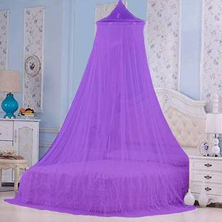 Flipkart SmartBuy Polyester Adults Washable Mosquito Net for Double Bed Round Mosquito Net