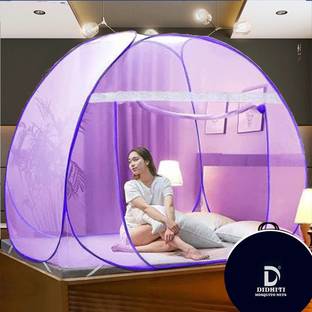 didhiti machardani with stand machardani stand double bed mosquito net outdoor machhard Polyester Washable Adults Mosquito Net