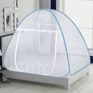Kolar Polyester Adults Washable Pro Double Bed Machardani, Double Bed Mosquito Net