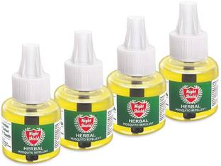 Night Shield Natural & Eco-Friendly Herbal Repellent Liquid Mosquito Vaporiser Refill