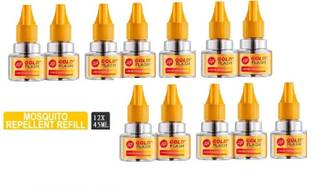 Good Knight Gold Flash PACK OF 12 Mosquito Vaporiser Refill
