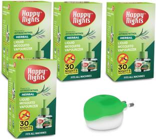 SHADOW HAPPYNIGHTS Strawberry Mosquito Repellent Eucalyptus Oil Based Liquid Vaporizer With Machine Mosquito Vaporiser