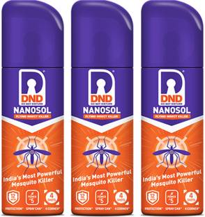 DND Nanosol Flying Insect Killer|Mosquito Repellent Aerosol Spray|12 hrs Protection Mosquito Vaporiser
