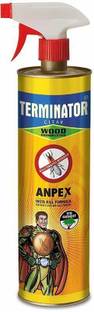 टर्मिनेटर Eco-Friendly Wood Preservative For Termite & Borer Control - 500 ml Spray मॉस्क्वीटो वेपोराइज़र