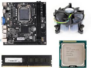 ZEBRONICS H61-i7-3rd(3770/3770s)-16GB-PFAN-COMBO LGA 775Socket ATX Intel H61 Chipset DDR3 Motherboard for Desktop