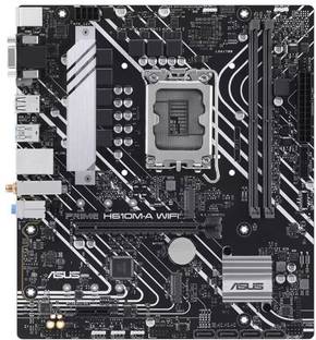 ASUS PRIME H610M-A WIFI Intel® H610 (LGA 1700) mATX with DDR5 LGA 1700Socket Micro-ATX Intel H610 Chipset DDR5 Motherboard for Desktop