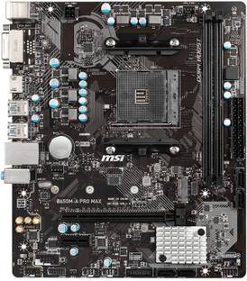 MSI B450M-A PRO MAX AM4Socket Micro-ATX AMD B450 Chipset DDR4 Motherboard for Desktop