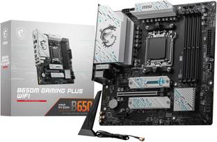 MSI B650M GAMING PLUS WIFI AM5Socket Micro-ATX AMD B650 Chipset DDR5 Motherboard for Desktop