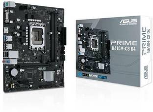 Aussu ASUS H610M-CS D4 LGA 1700Socket Micro-ATX Intel H610 Chipset DDR4 Motherboard for Desktop